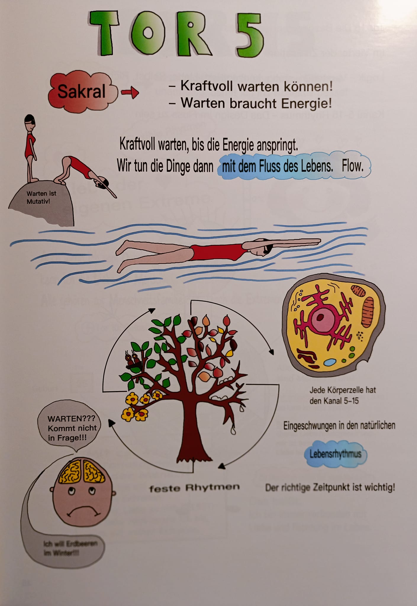 Hexagramme des I Ging Tor 5 „das Warten“